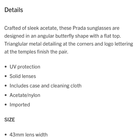 PRADA sunglasses 😎 - Picture 10 of 11